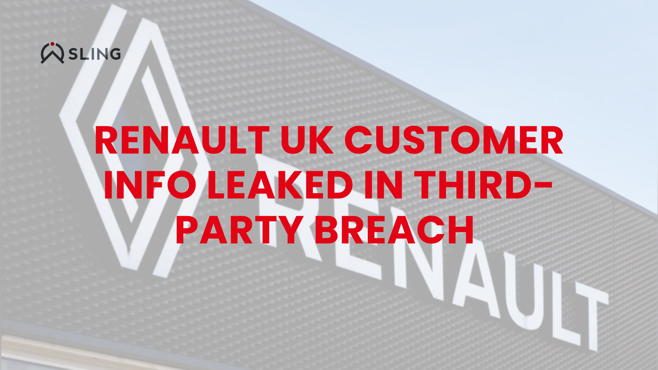 Renault UK data breach